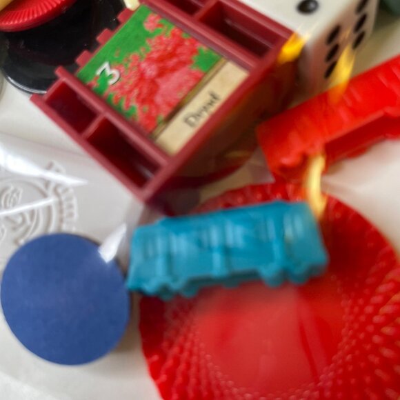 Assorted Junk Journal Game Pieces Lot 30 Craft Project Ephemera mq Key Ring Dang - Picture 5 of 5